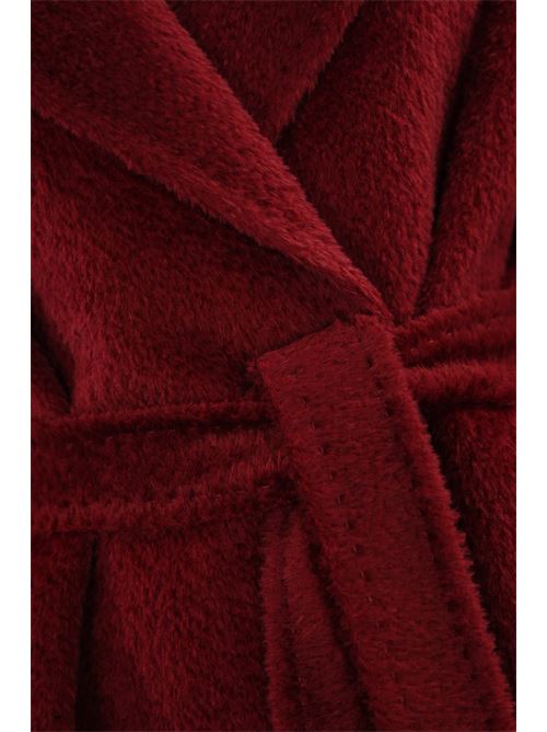 Cappotto Galante in alpaca e lana rosso MAX MARA STUDIO | 2426016172600028